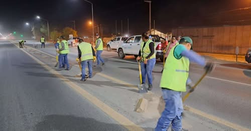 Operativo de limpieza en Mosconi: 70 empleados trabajarán esta noche