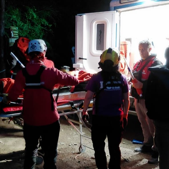Parque Nacional Lanín: rescate de una mujer con lesión durante trekking