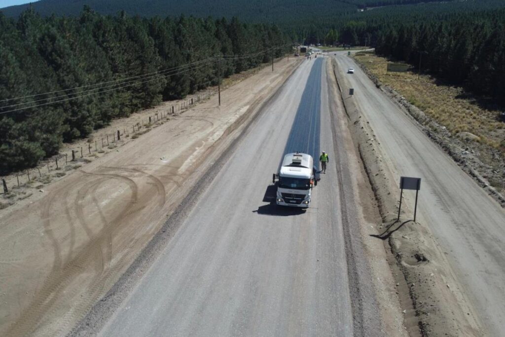 La pavimentación de la Ruta 23 entra en una nueva etapa de ejecución