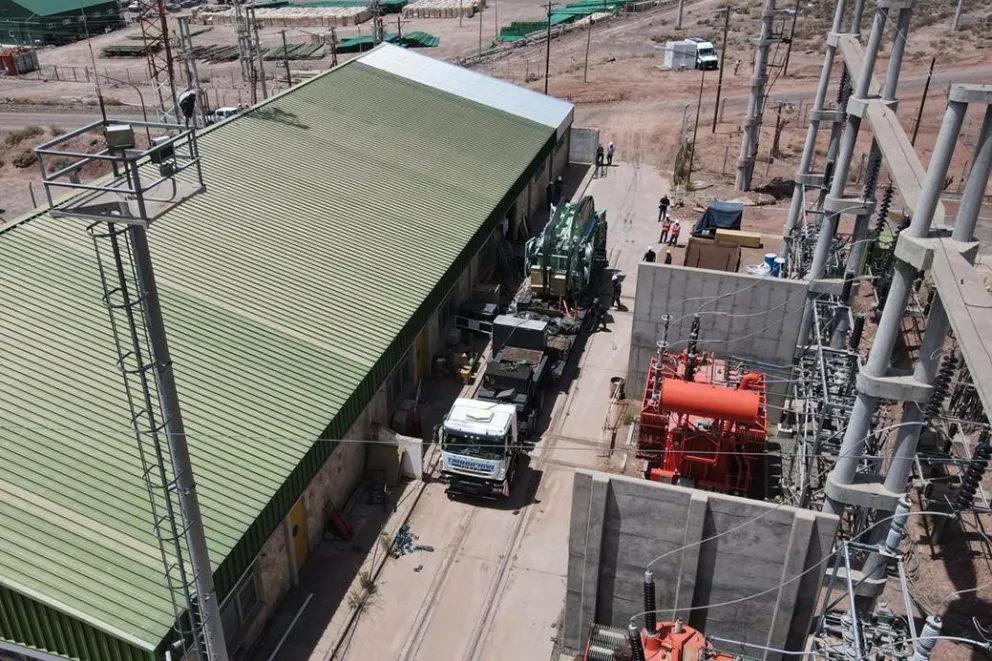 Nuevo transformador para Centenario