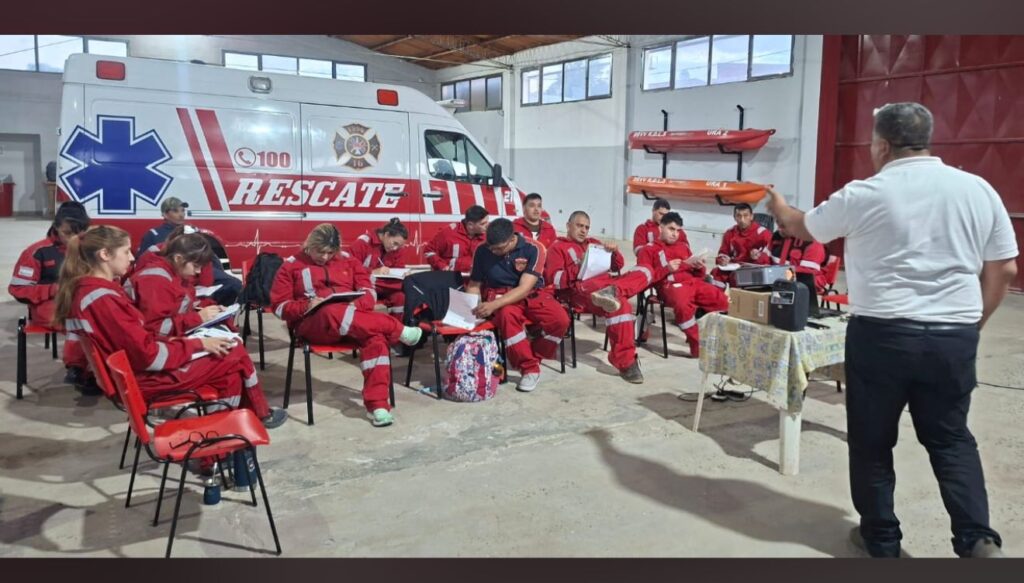 La Central 16 de Rincón de los Sauces reforzó su entrenamiento técnico