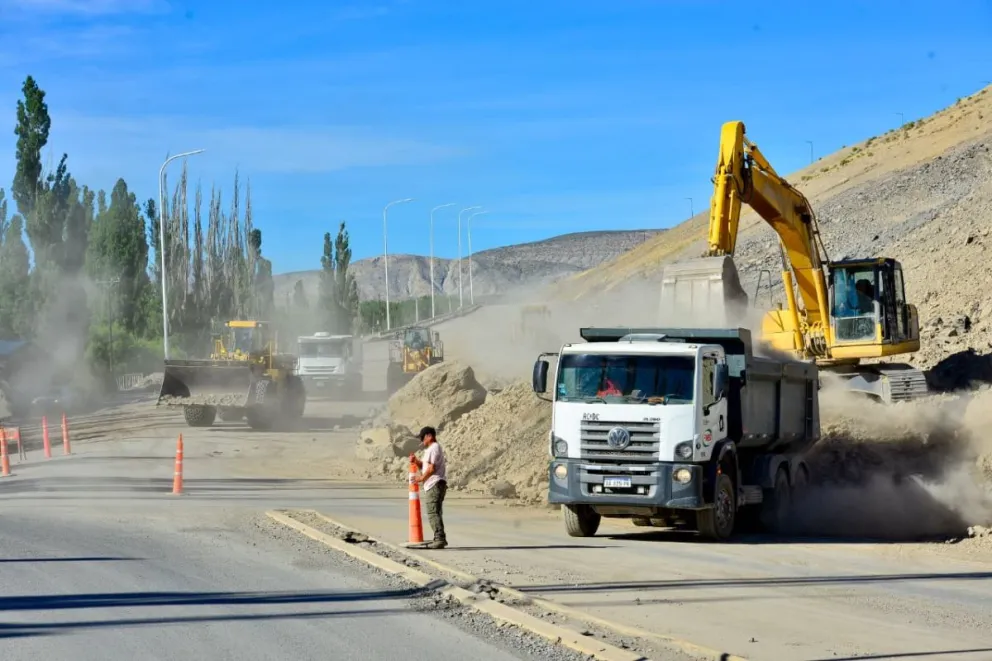 Avanza la obra para habilitar la ruta 43