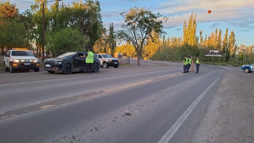 Seguridad vial: un positivo de alcoholemia en Añelo