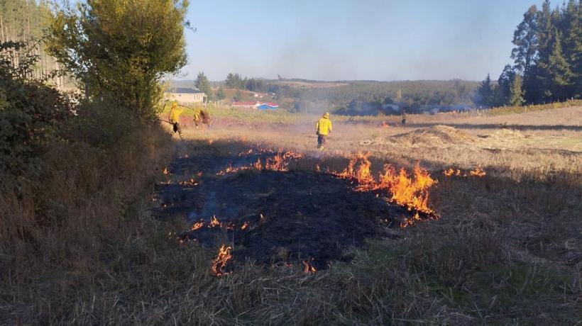 Nuevos montos para las sanciones por fuego no autorizado