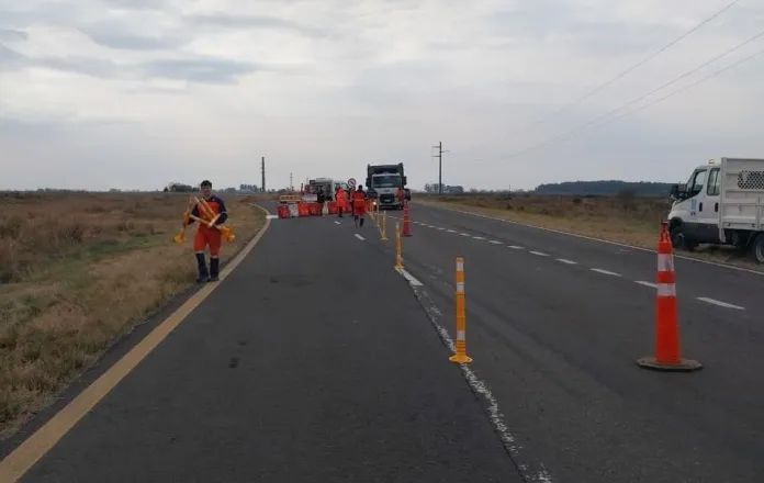 Habrá corte total para camiones en la Ruta 40 este martes
