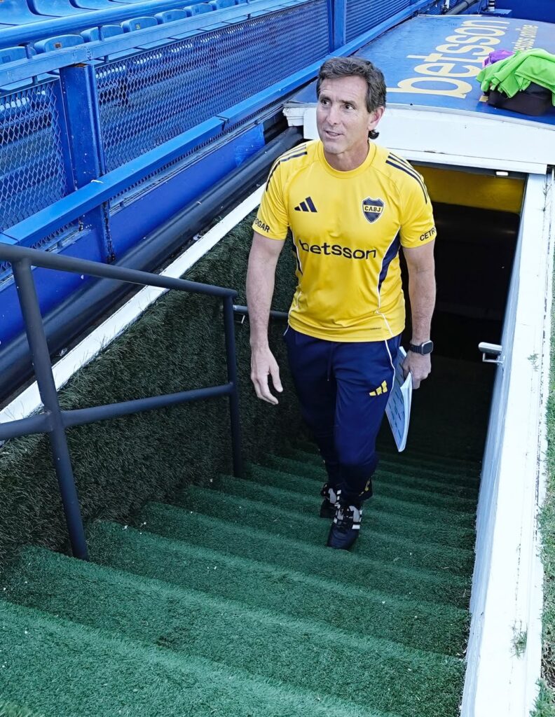 Riquelme ratificó a Úbeda al frente de Boca