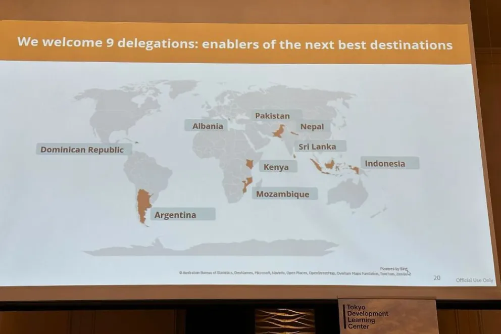 La ministra Leticia Esteves convocada por el Banco Mundial para un viaje a Japón