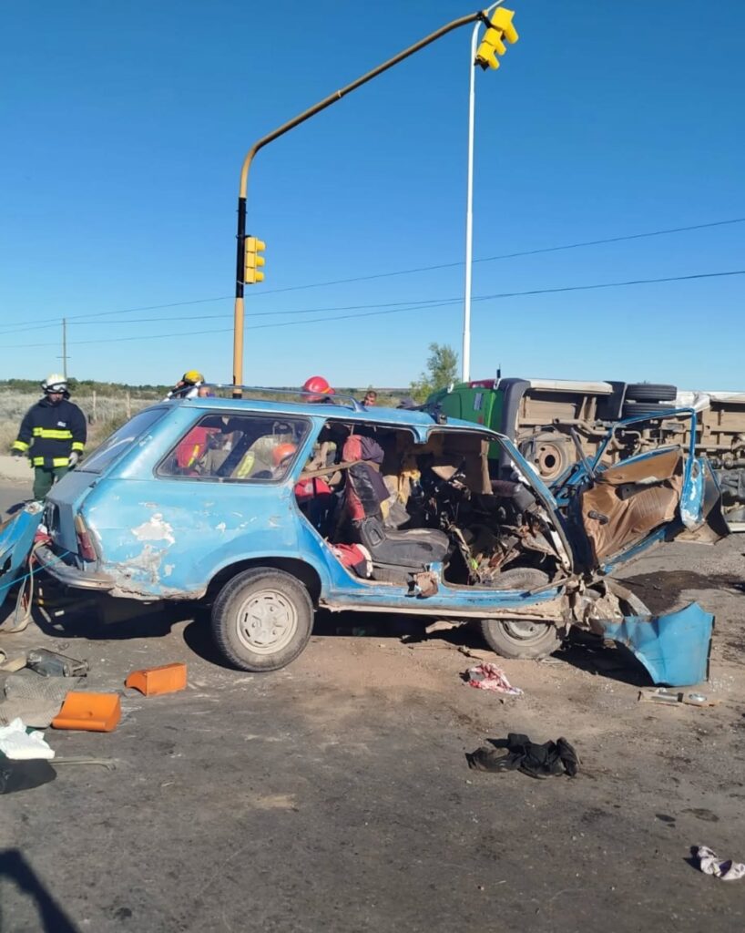 Colisión en Ruta 22: niños heridos y operativo de emergencia