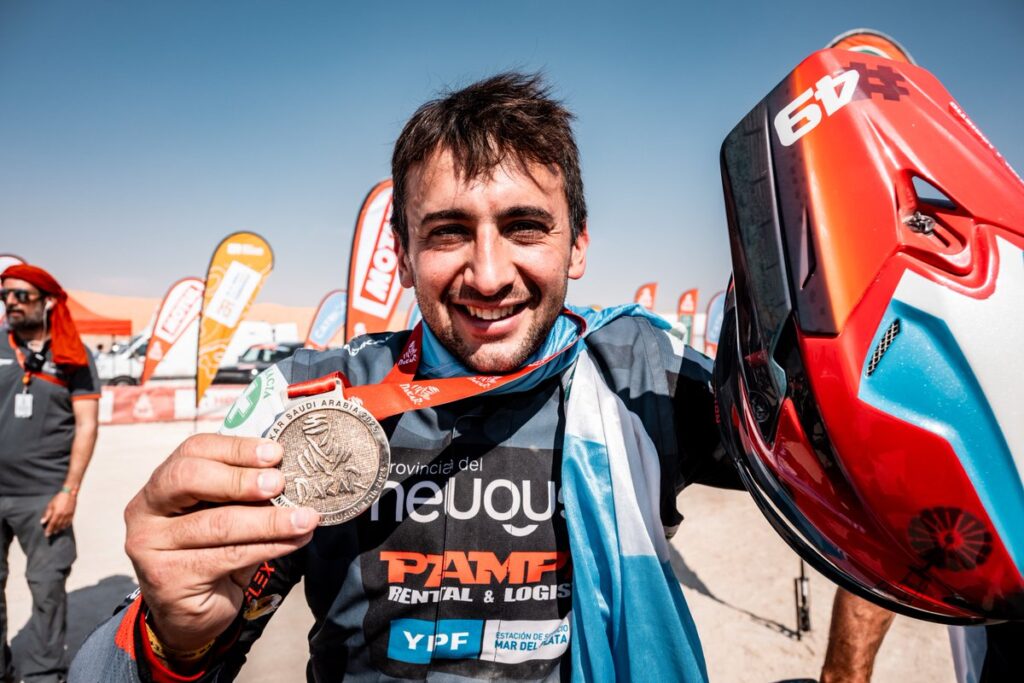 El neuquino Santiago Rostan vuelve al Rally Dakar