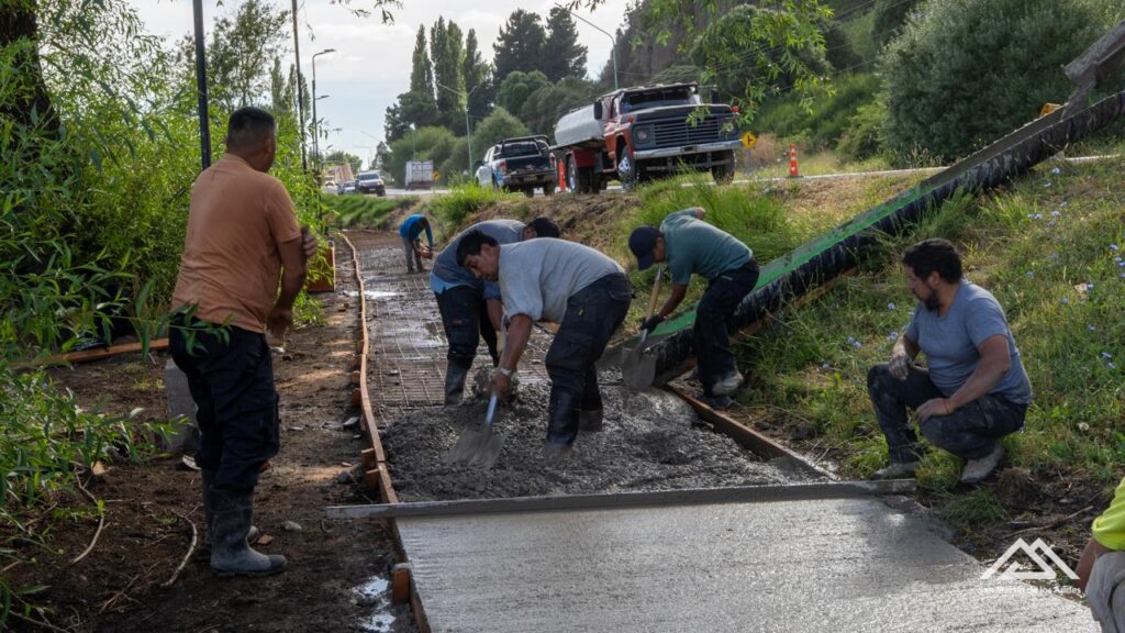 San Martín de los Andes avanza con una nueva etapa de la senda urbana