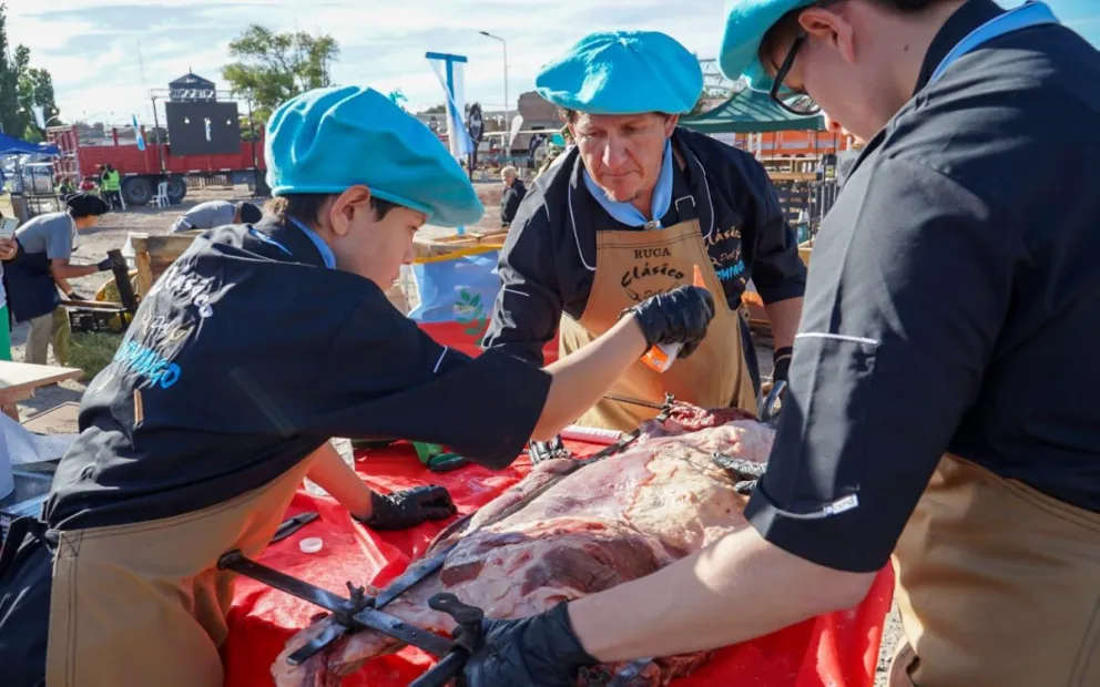 Asadores Kids debutan en el campeonato de Zapala