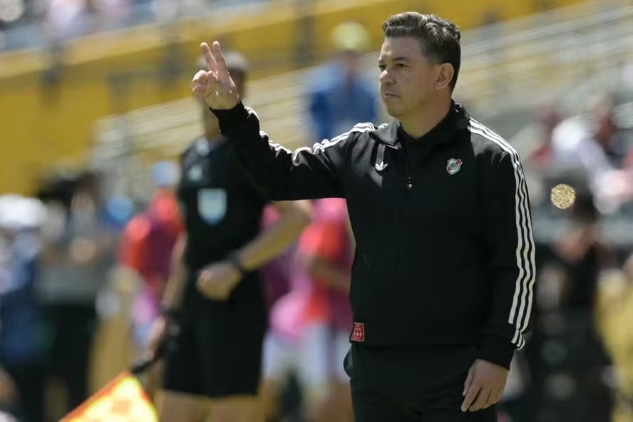 Gallardo se despide de River en el Monumental