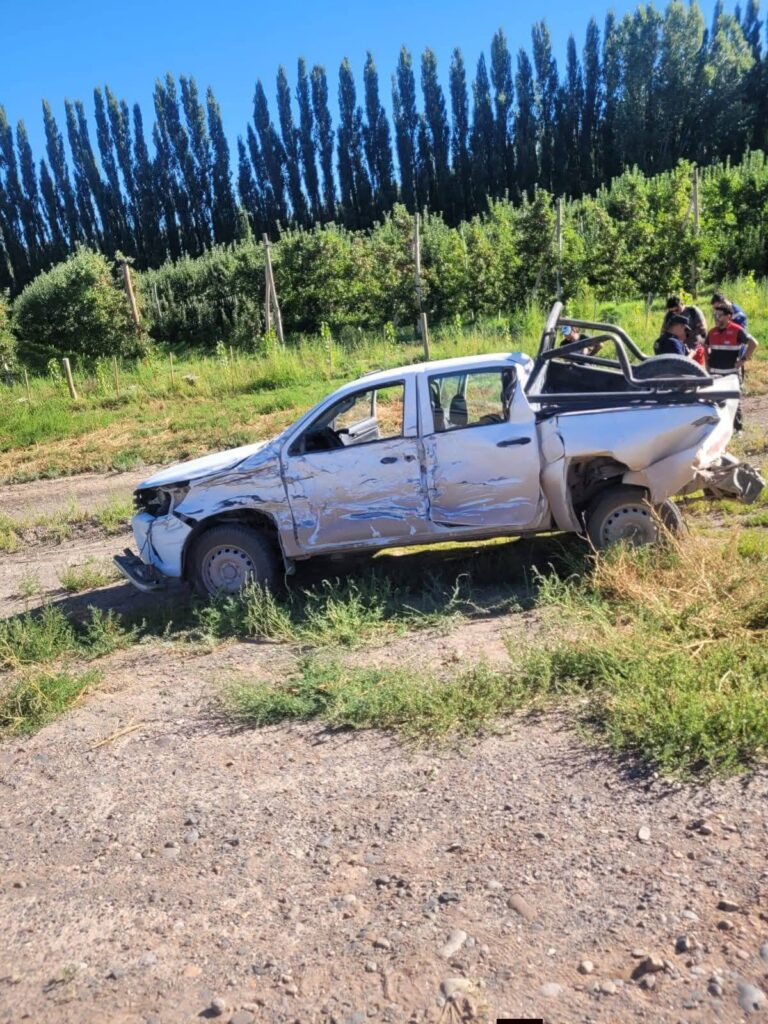 Fuerte choque múltiple en Ruta 7
