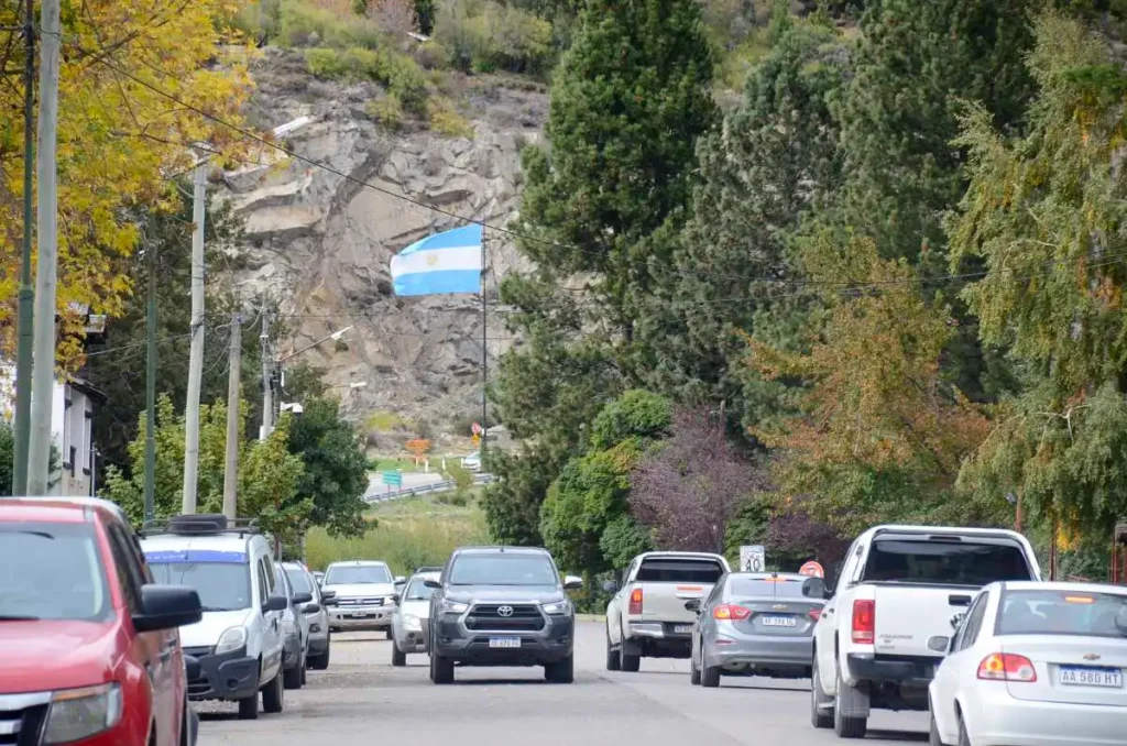 Aire frío ingresa por la cordillera patagónica