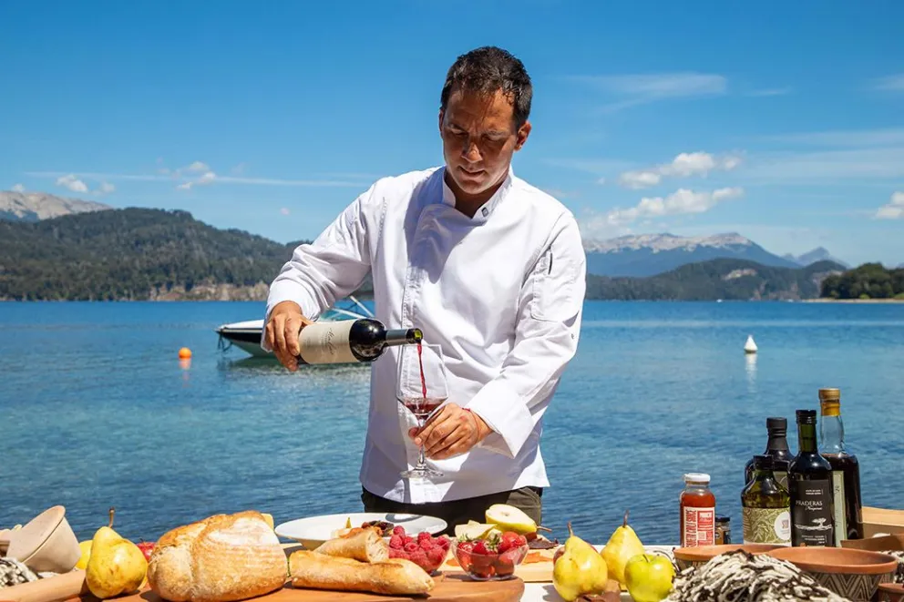 Cocina regional y productos locales a orillas del Nahuel Huapi
