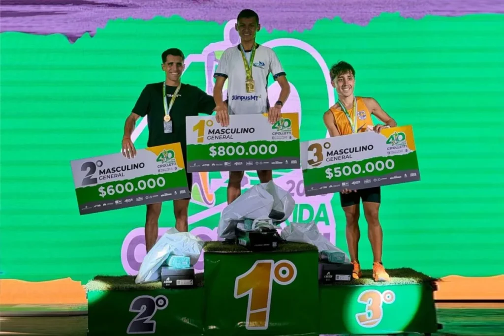 Un brasileño ganó la Corrida Ciudad de Cipolletti