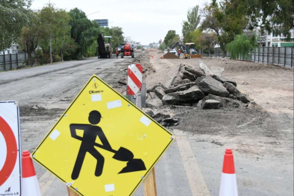 La Avenida Mosconi entra en obra en el sector de puentes