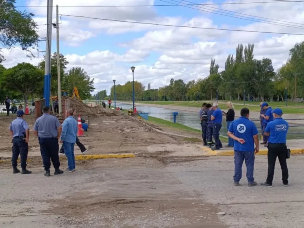 Murió un operario tras derrumbe en excavación en Gral. Roca