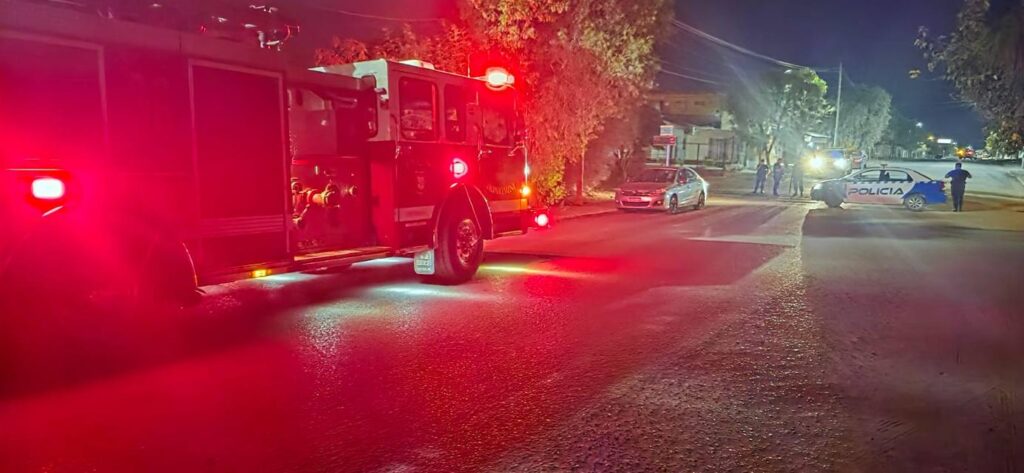 Sospechan que una molotov provocó incendio en una vivienda