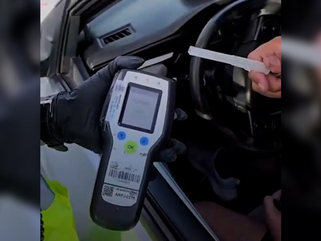 Control en rutas 7 y 17 detectó alcoholemias positivas