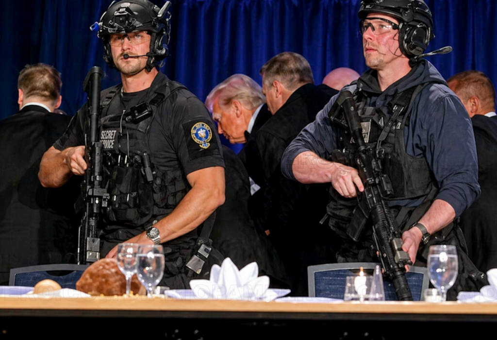 El presidente Trump evacuado tras tiroteo en evento de máxima seguridad