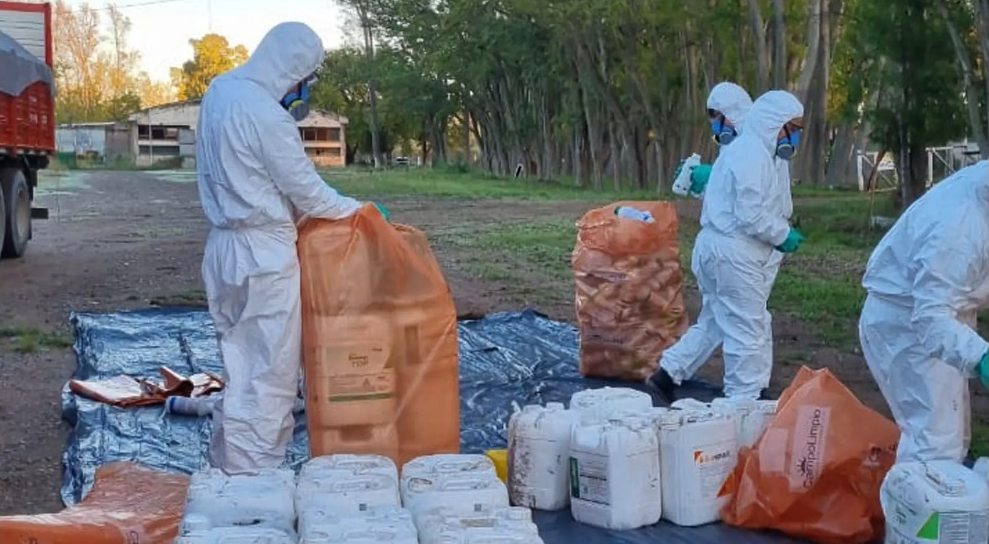 Río Negro activa recepción de envases de agroquímicos