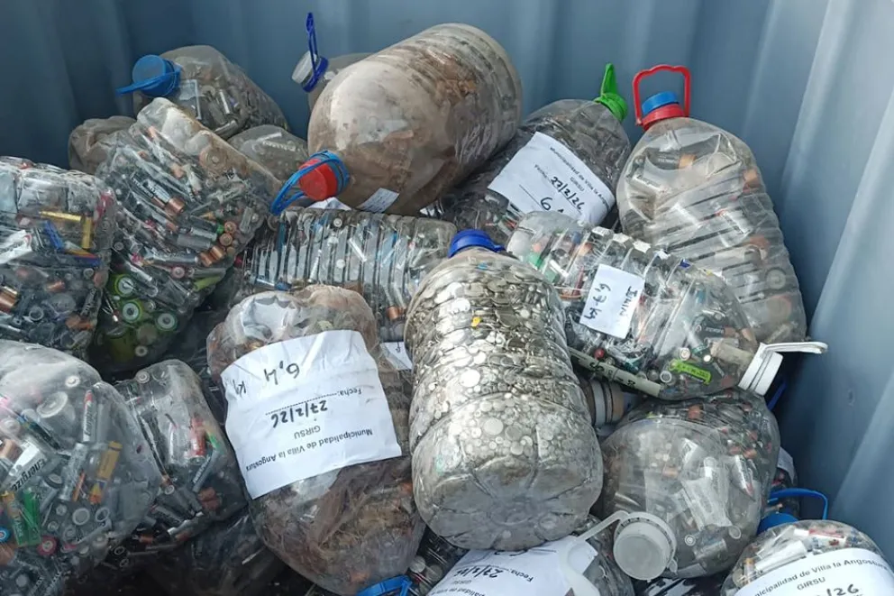 Recolección de pilas en la provincia superó las 2,5 toneladas