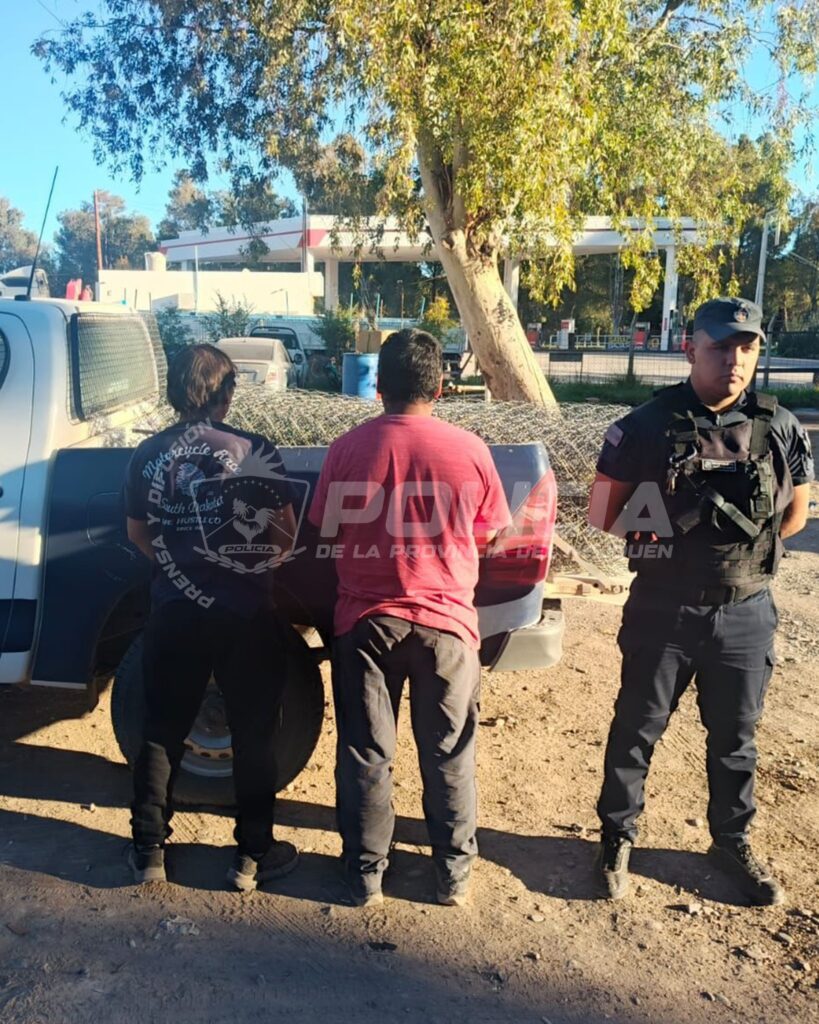 Operativo policial desactiva robo de alambrado en Ruta 8