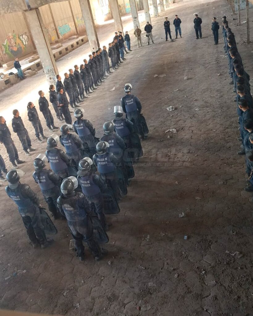 Capacitación policial con foco en intervención y control