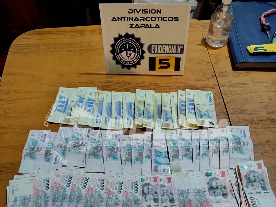 Caída de kiosco narco tras allanamientos en Zapala