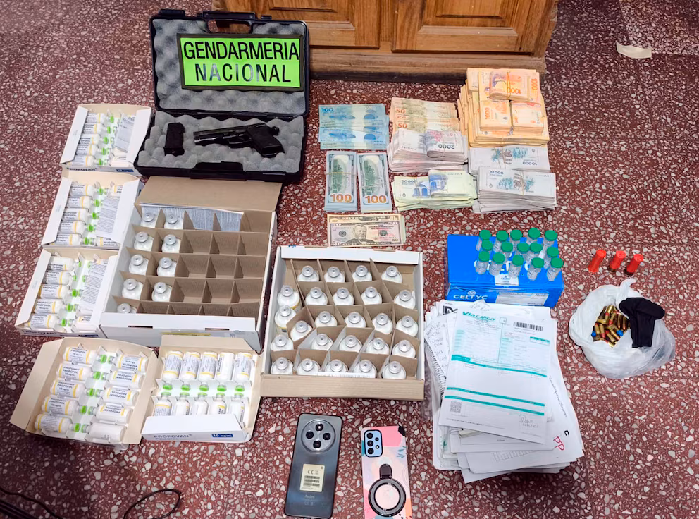 Caen con encomienda de fentanilo y otros fármacos en terminal