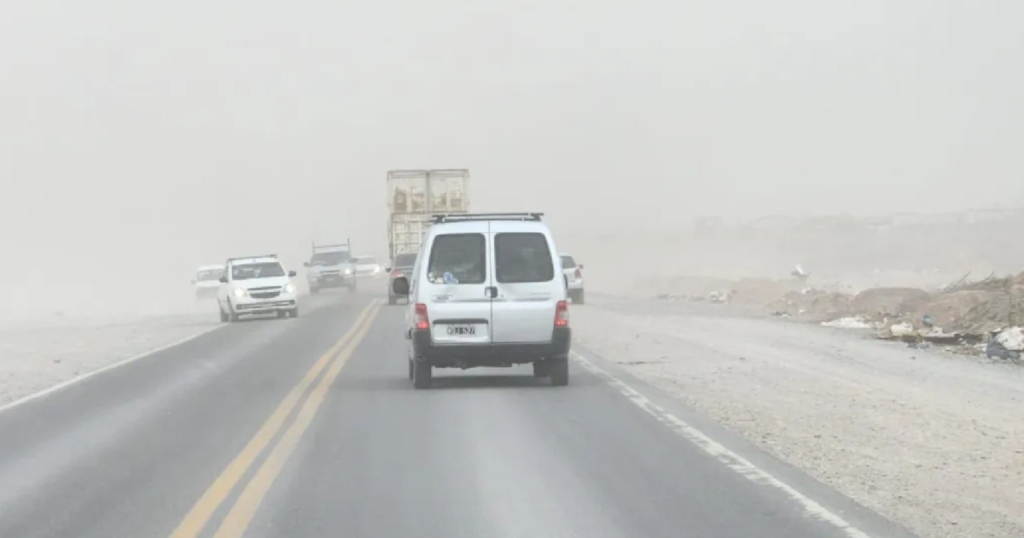 Ráfagas intensas ponen bajo alerta a gran parte de la provincia