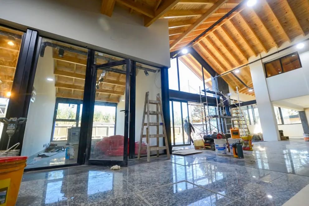 El aeropuerto Chapelco avanza hacia la inauguración de su nueva terminal