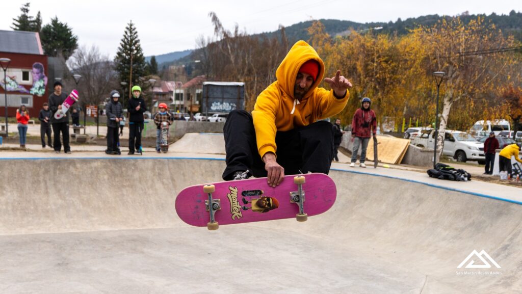 San Martín estrenó el Skate Park y el corredor Pocahullo