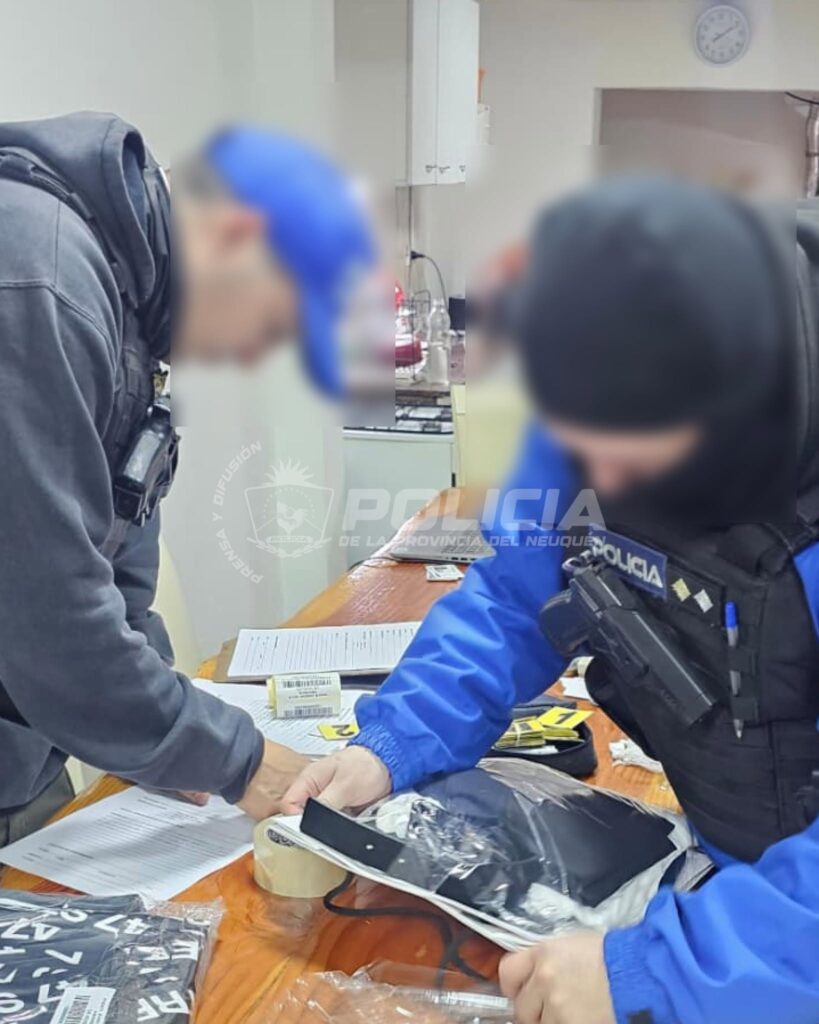 Allanaron una casa por una estafa y hallaron cocaína