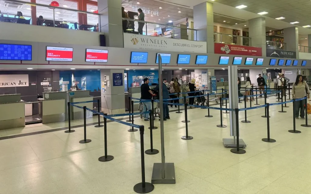 El aeropuerto retomó su actividad tras un cierre temporal