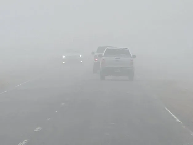 Vialidad Nacional alertó por baja visibilidad en rutas de la cordillera