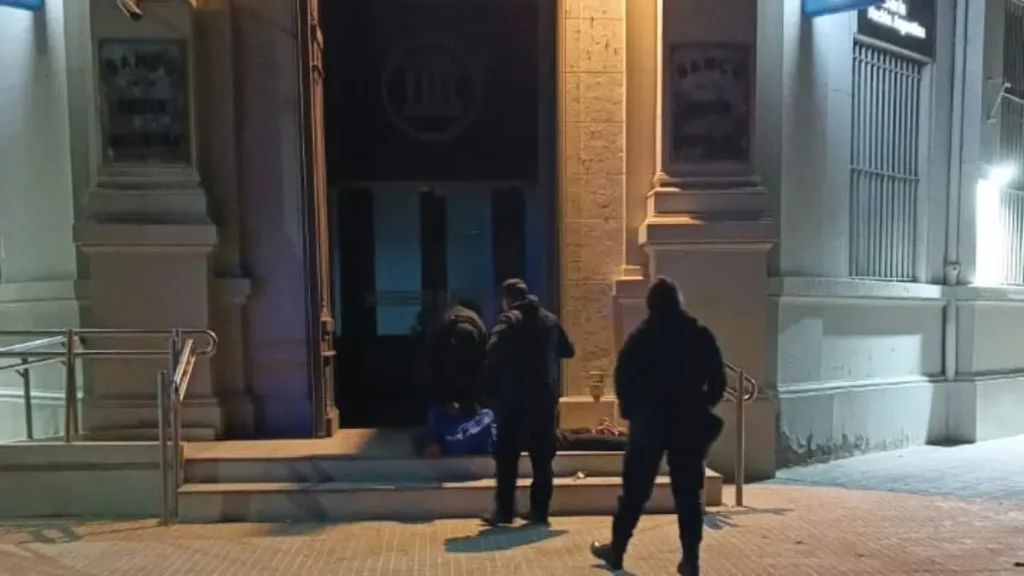 La Policía frustró un intento de robo en un Banco Nación
