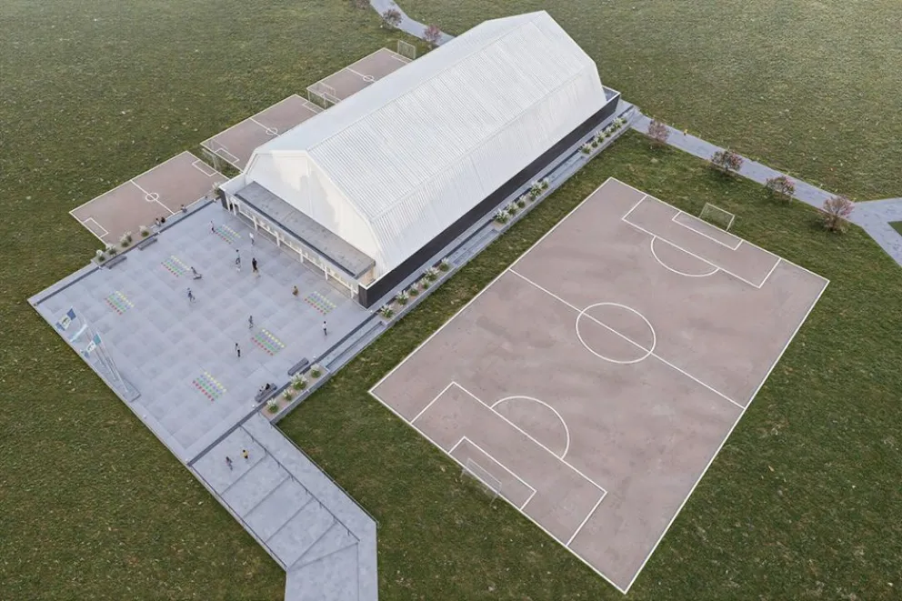 Lanzan la licitación para construir un centro deportivo en El Chañar