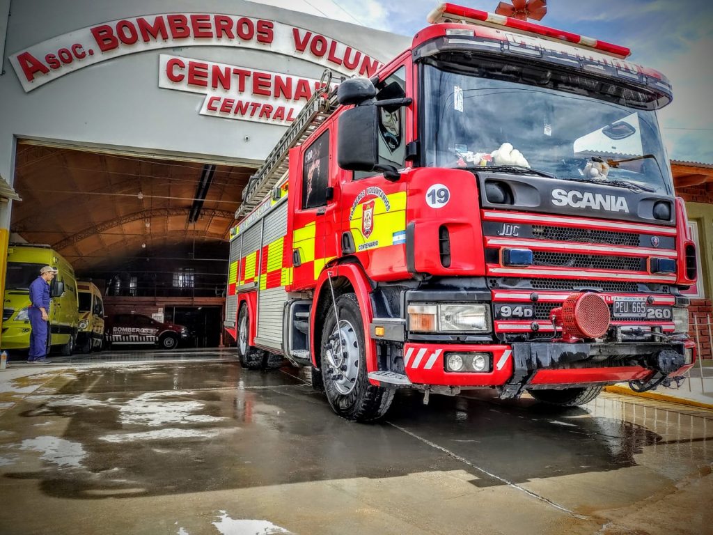 Bomberos de Centenario no pagarán la tasa vial al cargar combustible