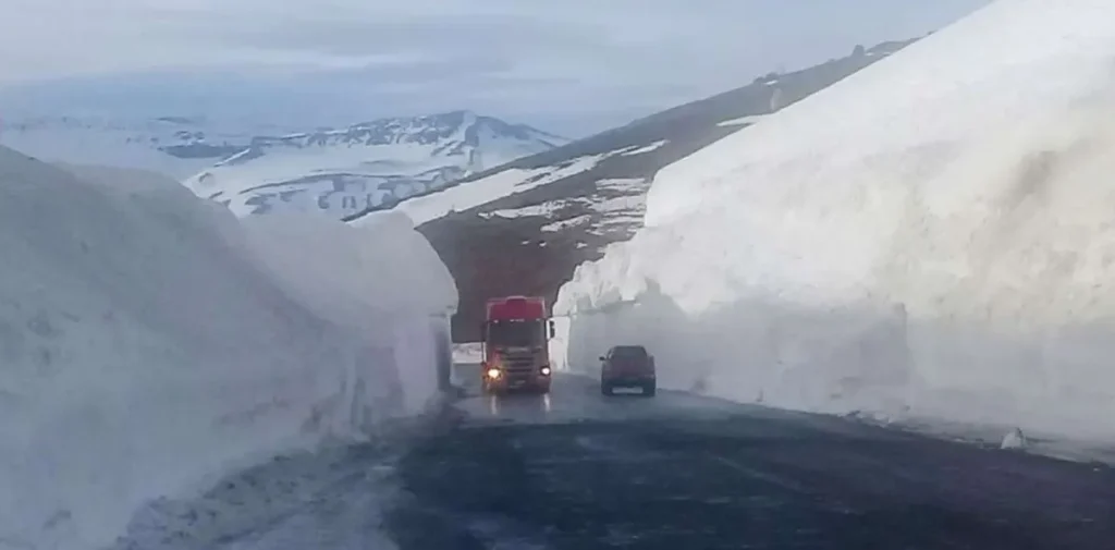 El paso Pino Hachado permanecerá cerrado durante toda la jornada por el temporal