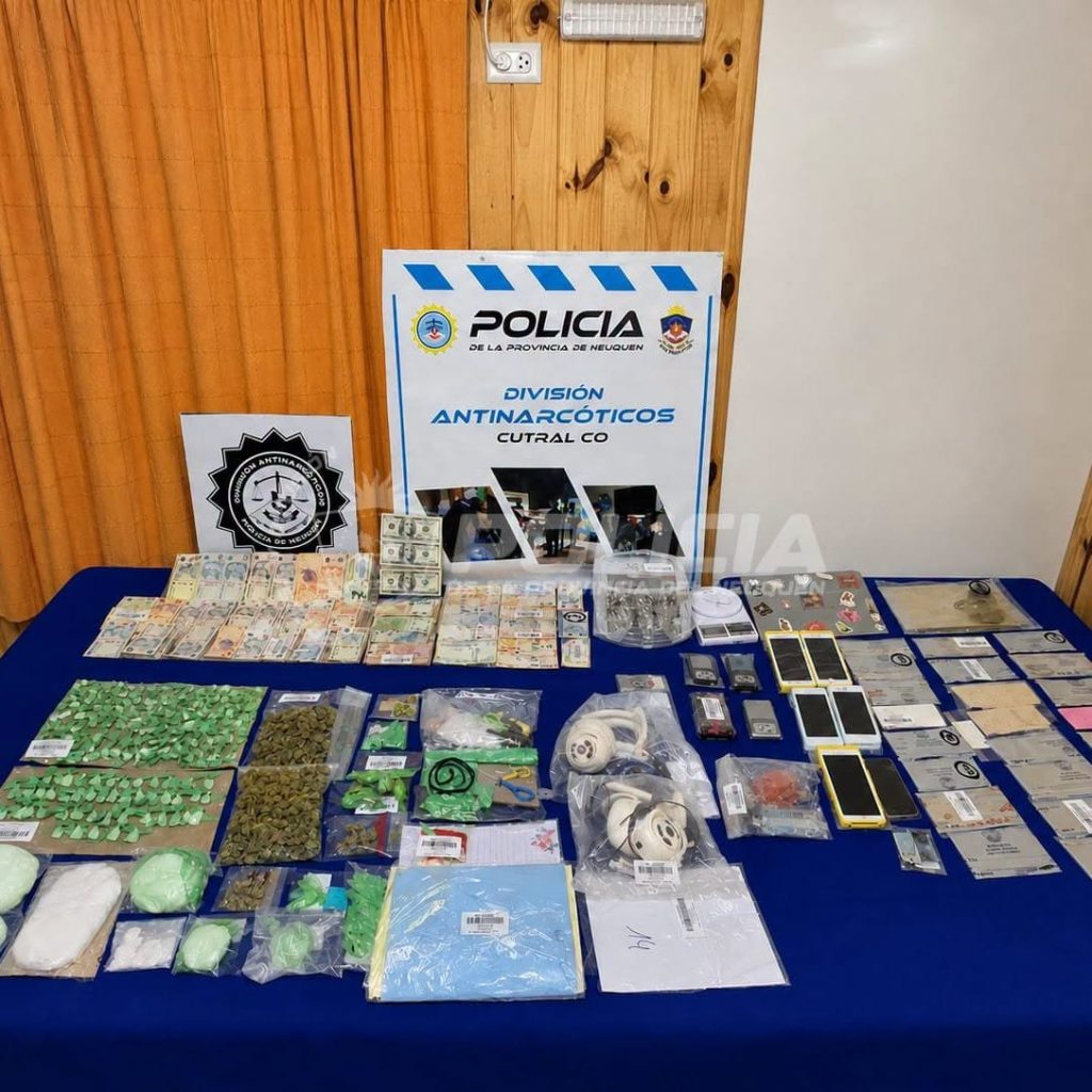 Diez allanamientos por microtráfico terminaron con droga, vehículos y ocho demorados
