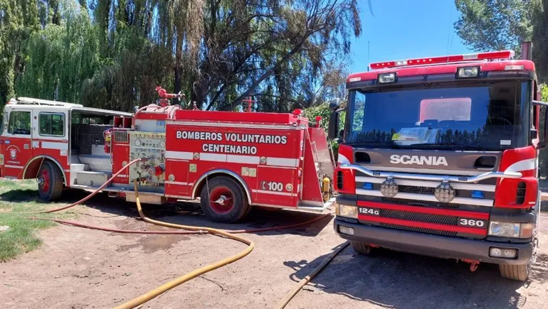 Tras el conflicto, Bomberos de Centenario fijaron su posición