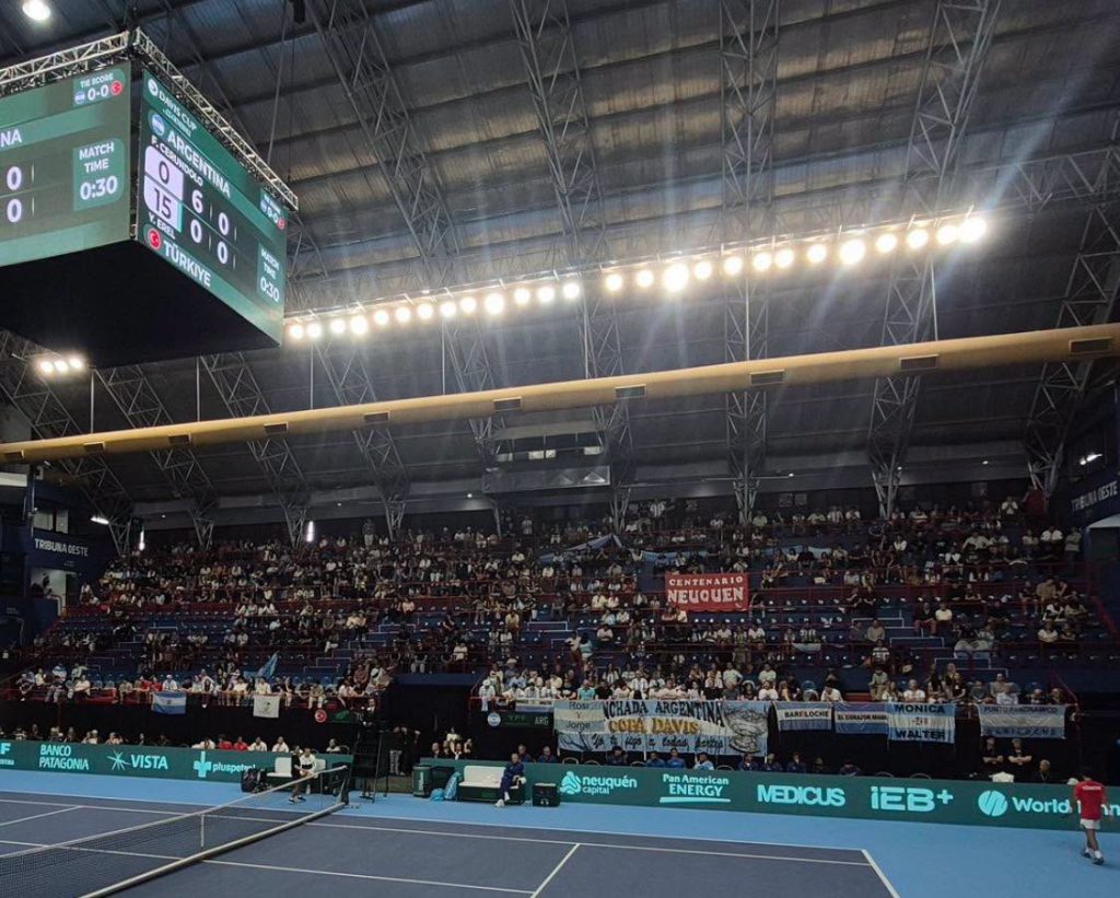 Tribuna Segura detectó tres alertas durante la Copa Davis en el Ruca Che
