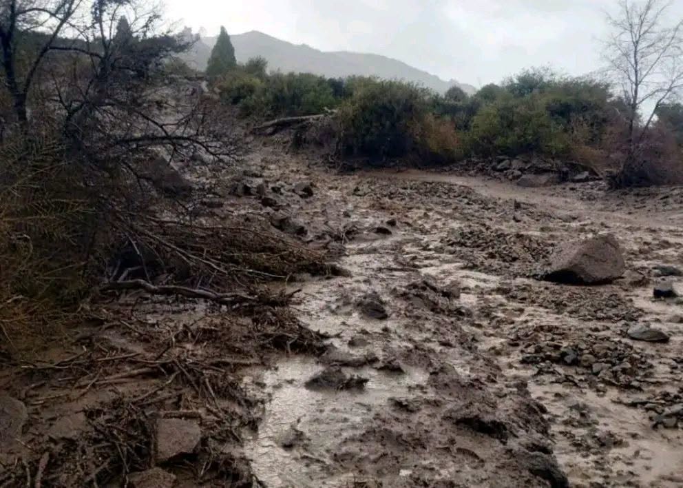 Un deslave dejó intransitable la Ruta 23 en la zona de Pilo Lil