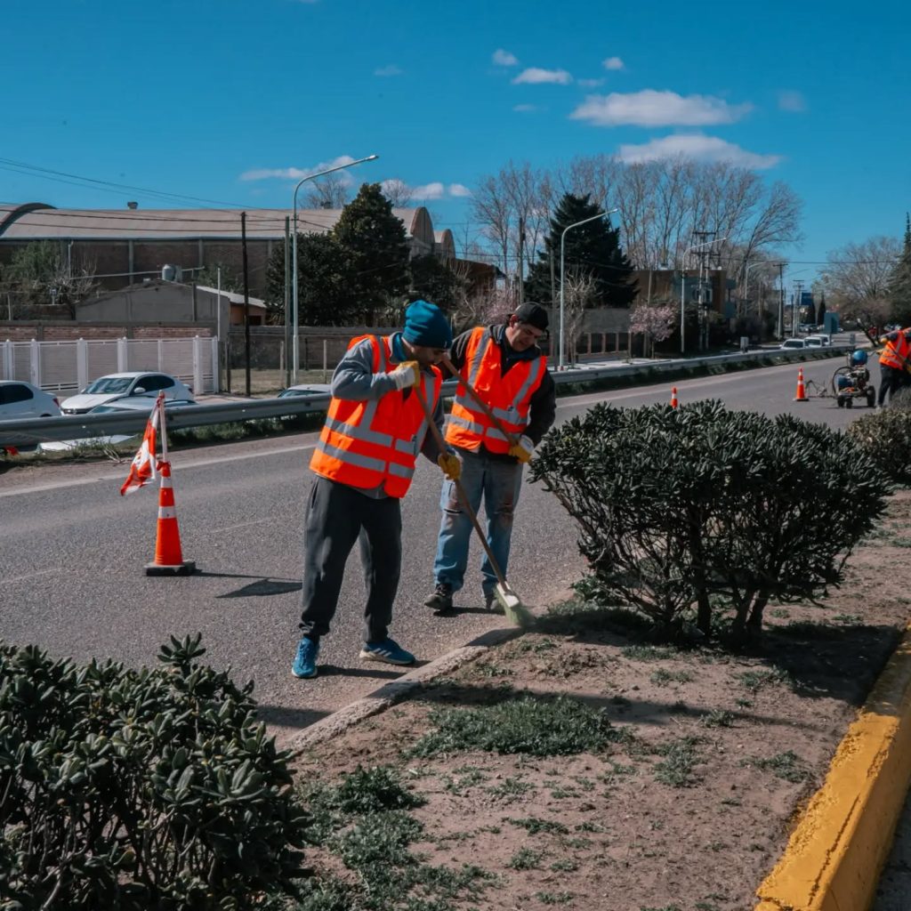 Plottier inició la primera etapa de trabajos en la Ruta 22