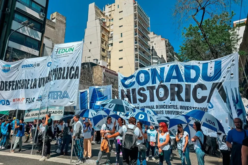 Universidades nacionales: habrá paro docente desde el miércoles 30