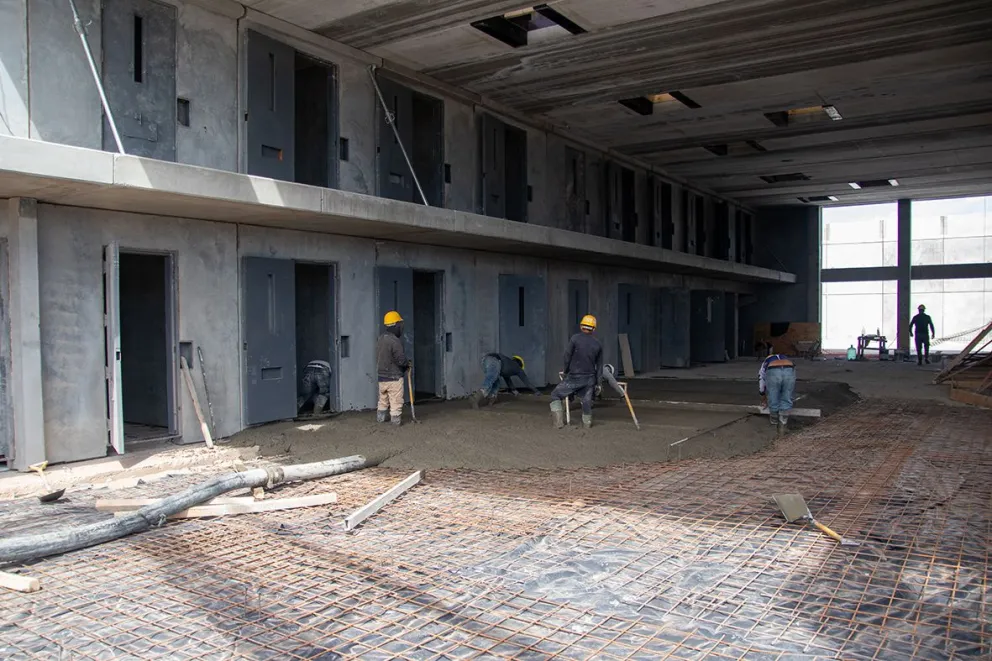 U11: finaliza la construcción del segundo pabellón de Máxima Seguridad