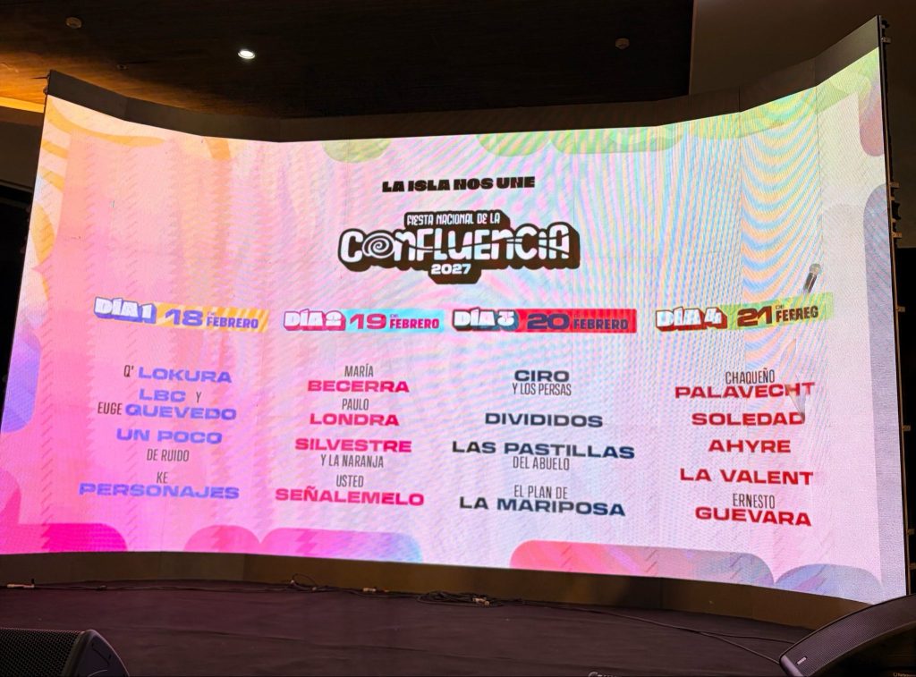 La Confluencia anunció los artistas para sus cuatro noches