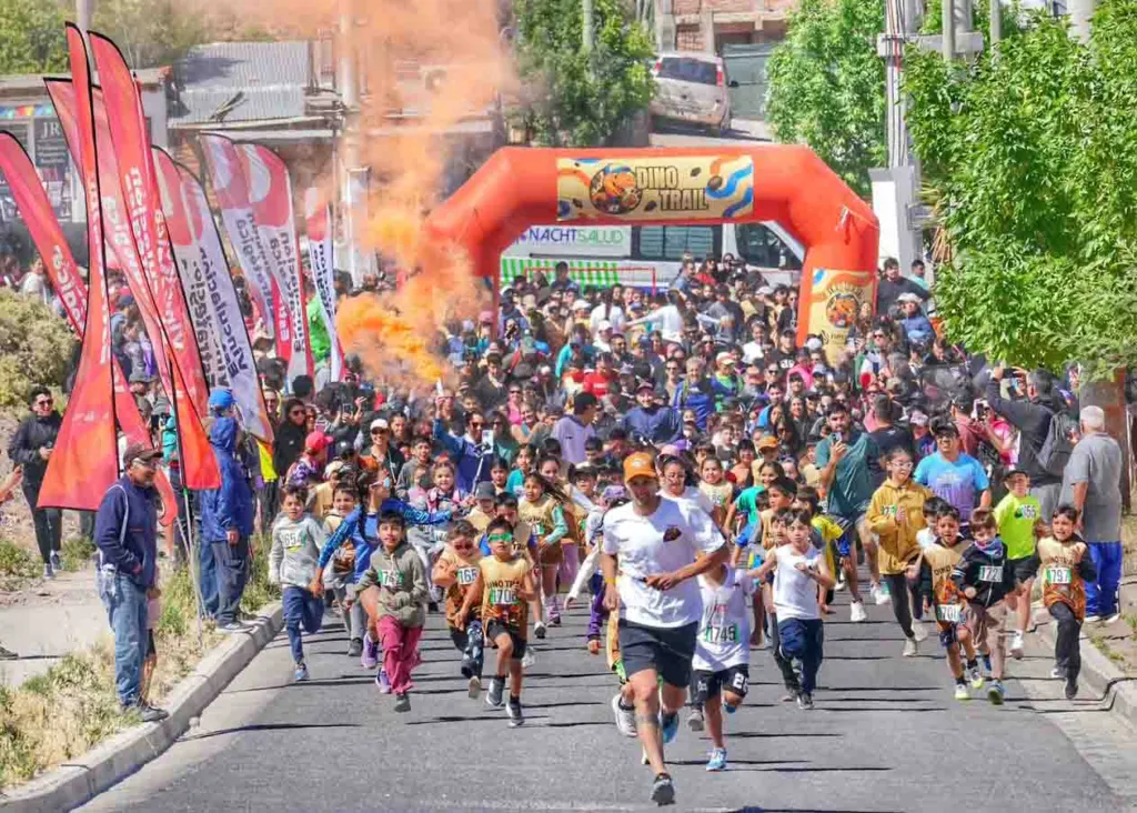 El 31 de octubre se correrá el Dino Trail para chicos de hasta 13 años